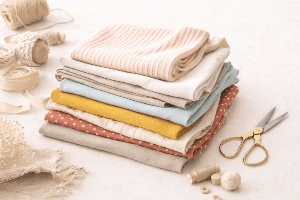 Upcycling - alte Klamotten und Stoffreste zum Basteln