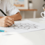 Mandalas ausmalen: Die einfachste DIY Methode gegen Stress Mandala ausmalen