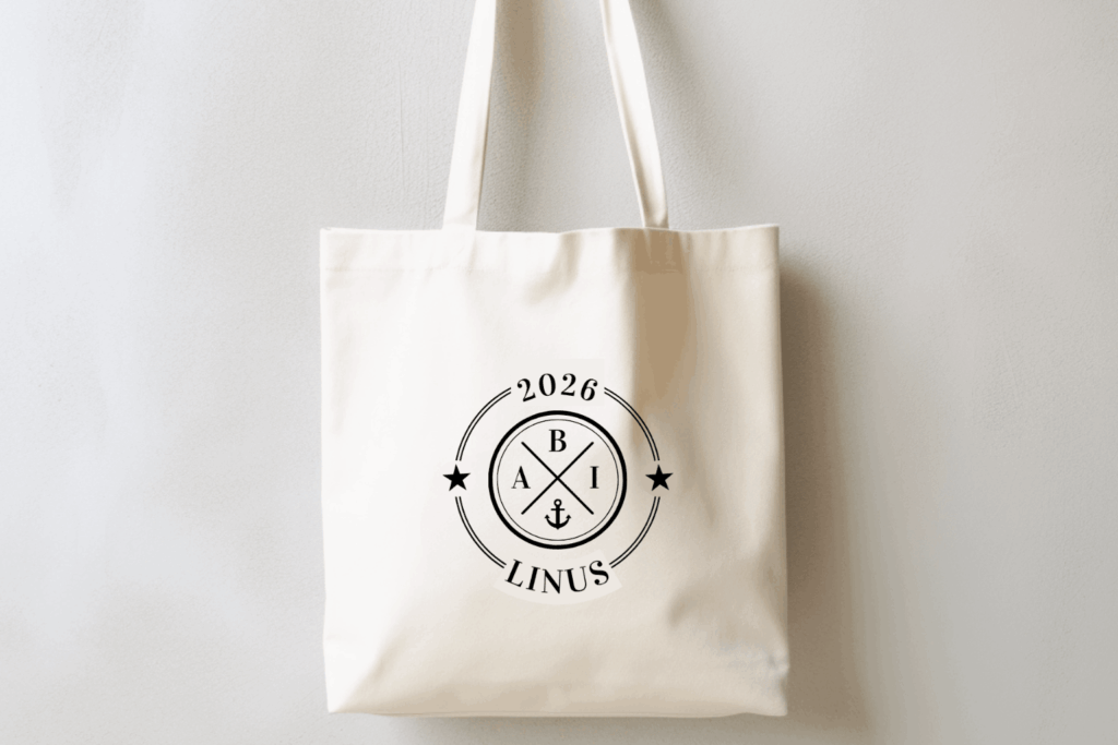 Tasche zum Abi personalisiert