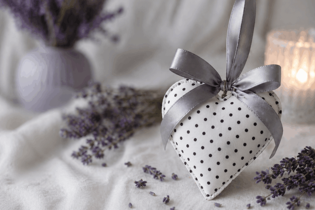 DIY:Herz mit Lavendel zum MUttertag