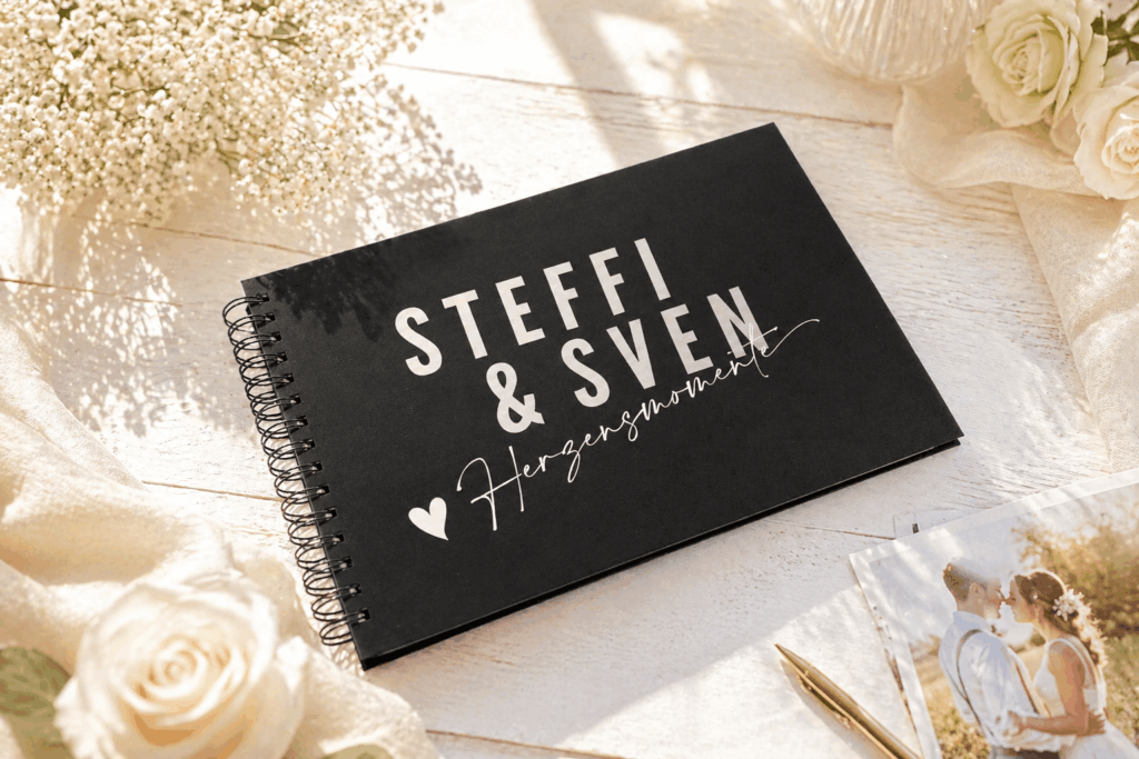 personalisiertes Hochzeitsalbum