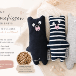 Wärmekissen selber machen Dinkelkissen Bärchen selbermachen
