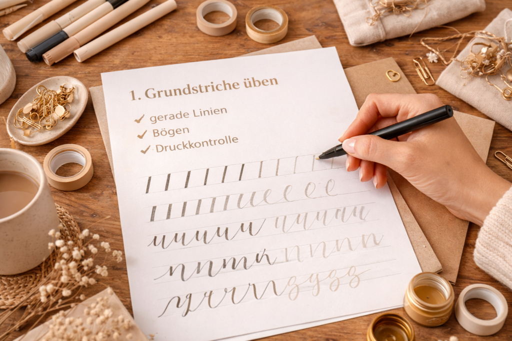 So lernst Du Handlettering