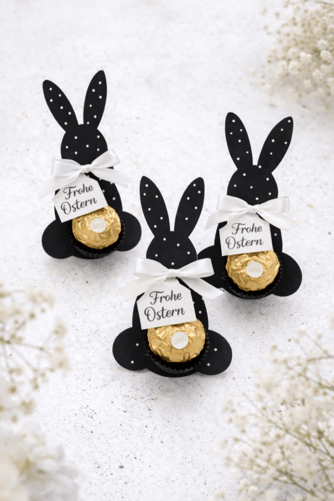 Bastelprojekt Hasen mit Rocher von Ferrero