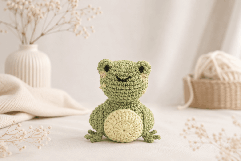 Amigurumi Frosch