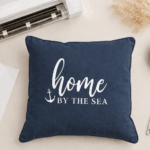 Kissen plotten leicht gemacht Freebie Plotter Datei Home by the Sea