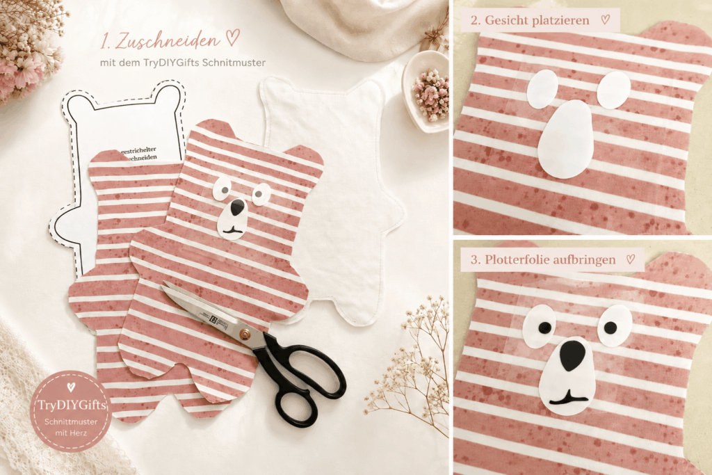 Kirschkernkissen für Babys selber machen