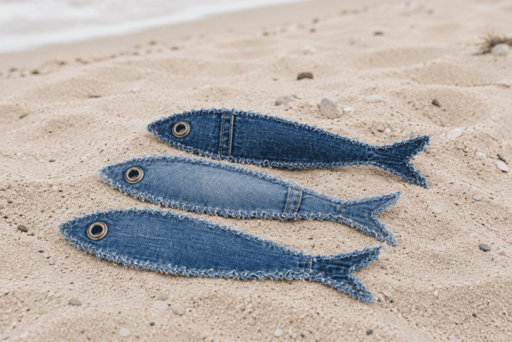 Jeans Upcycling Sardinen